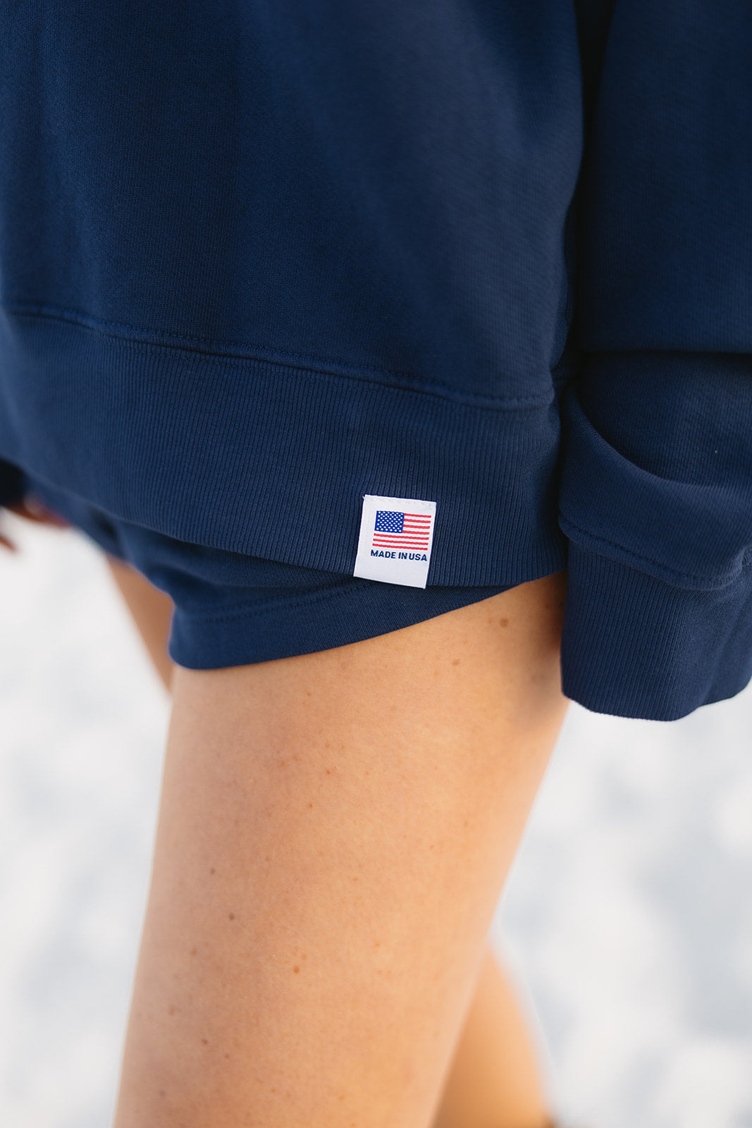 Mock Neck Sweatshirt