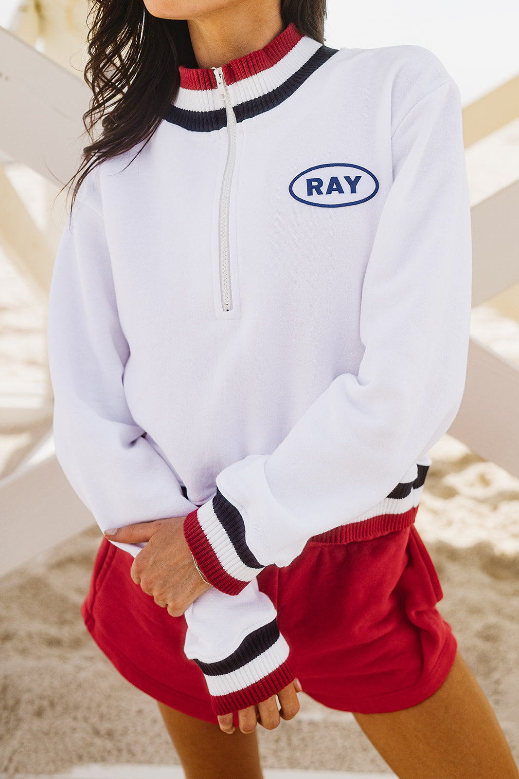 Banded Quarter Zip