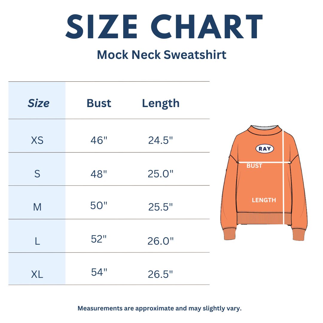 Mock Neck Sweatshirt