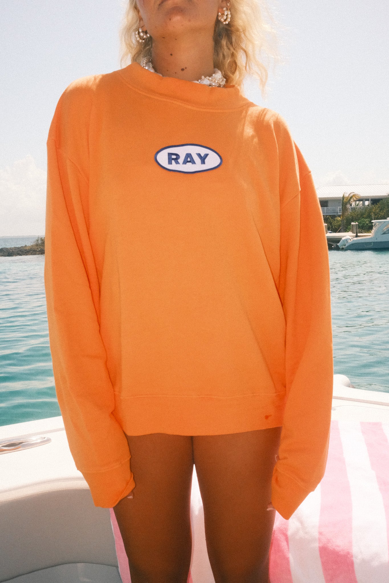 Mock Neck Sweatshirt