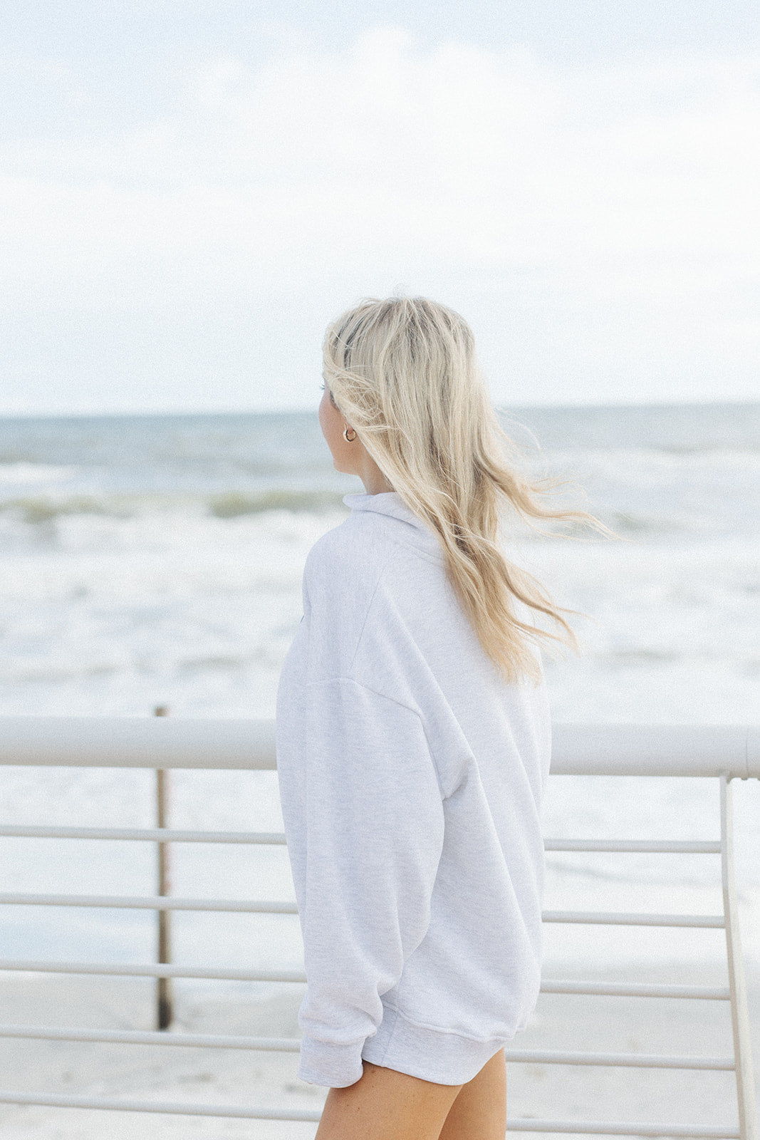 Sport Mock Neck Sweatshirt
