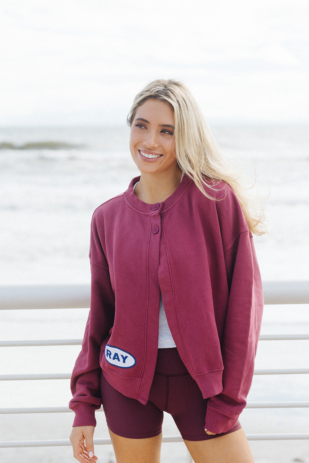 Cardigan Sweatshirt