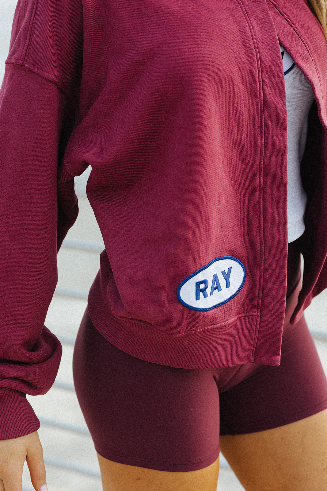 Cardigan Sweatshirt