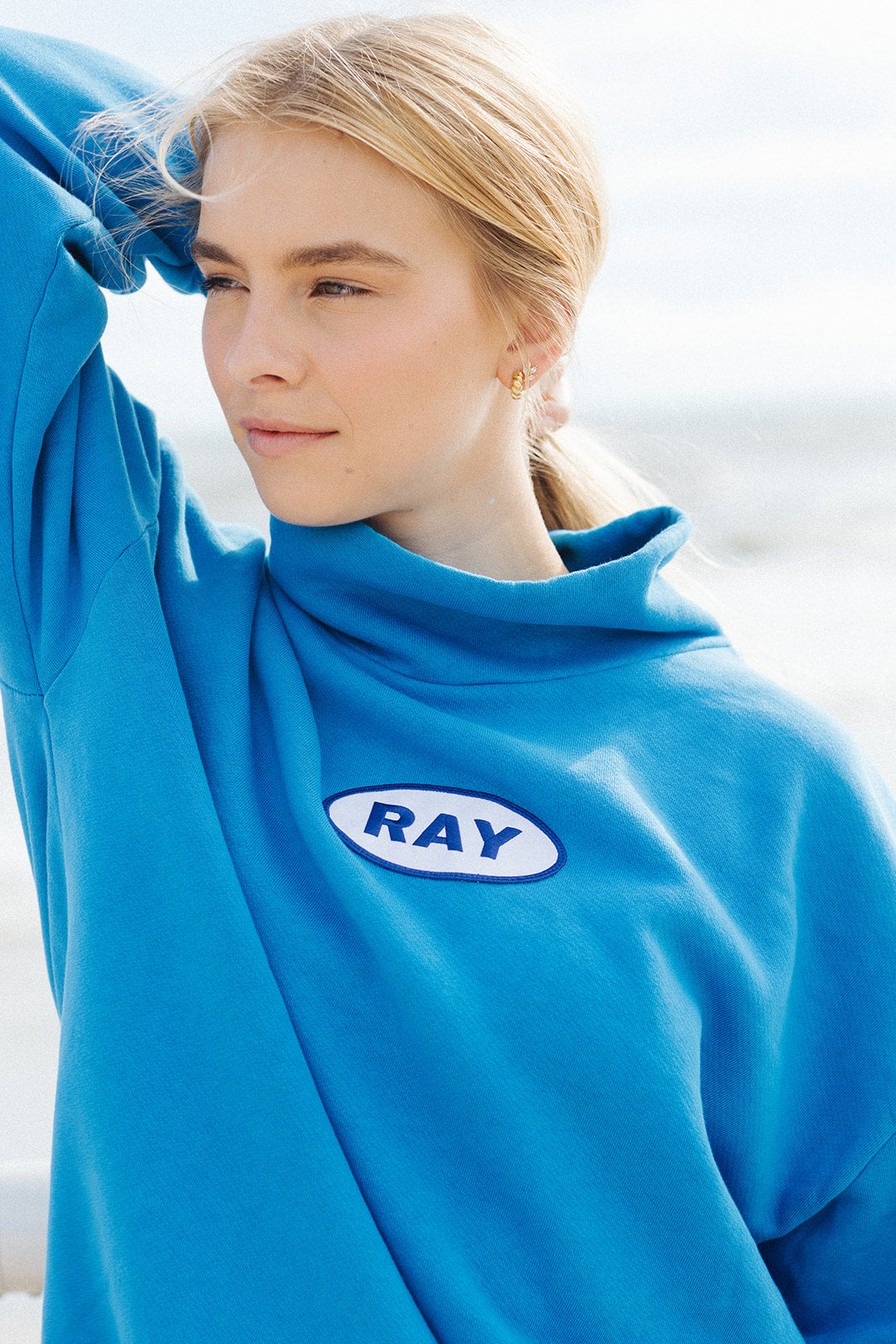 Sport Mock Neck Sweatshirt