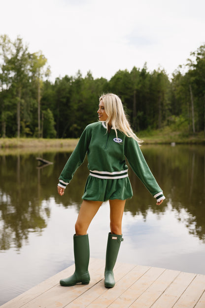 Banded Quarter Zip