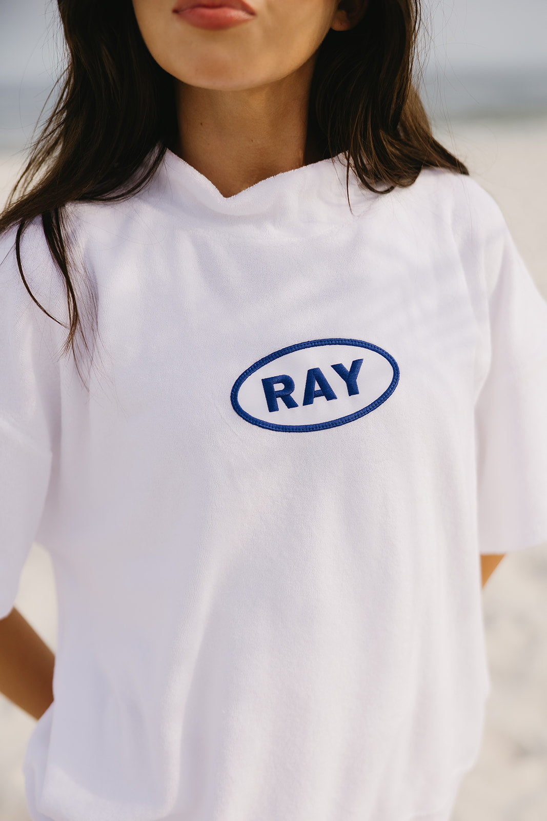 Short Sleeve Towel Terry Sweatshirt