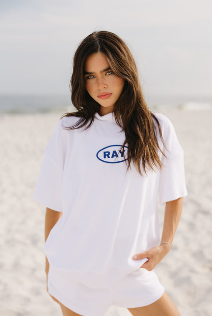 Short Sleeve Towel Terry Sweatshirt