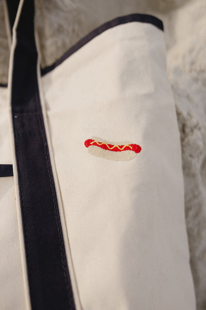 USA Ray Canvas Tote Bag