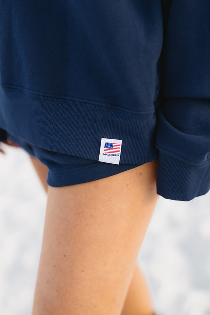 Mock Neck Sweatshirt