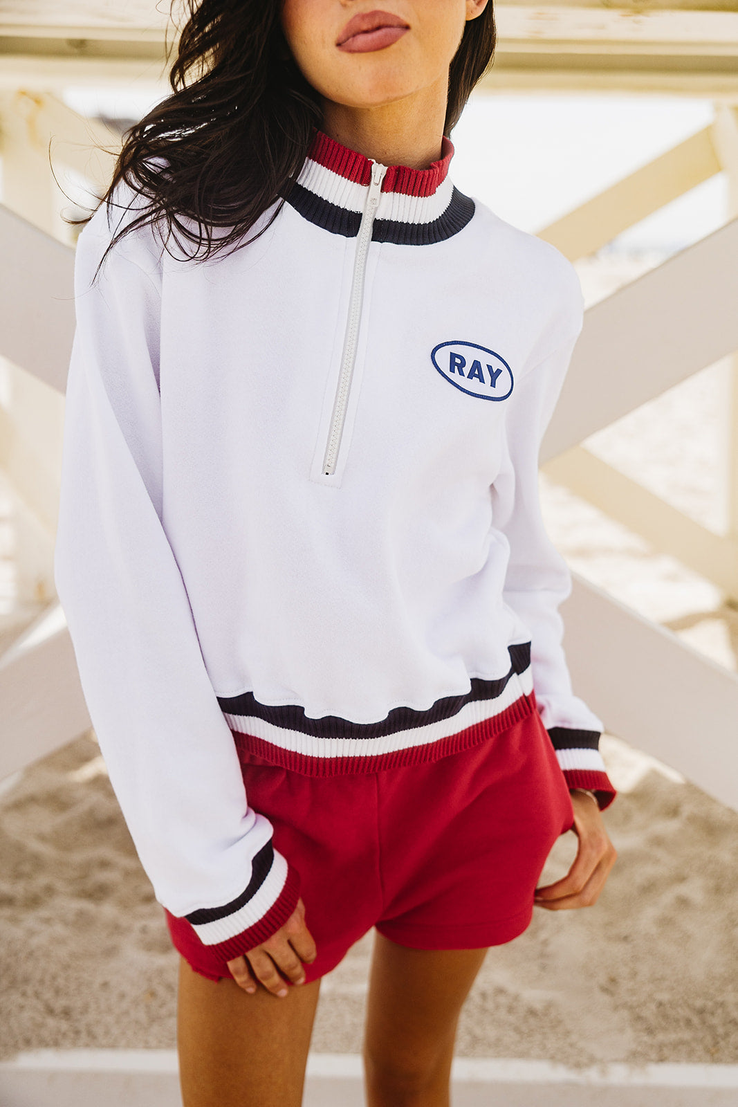 Banded Quarter Zip