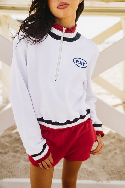 Banded Quarter Zip
