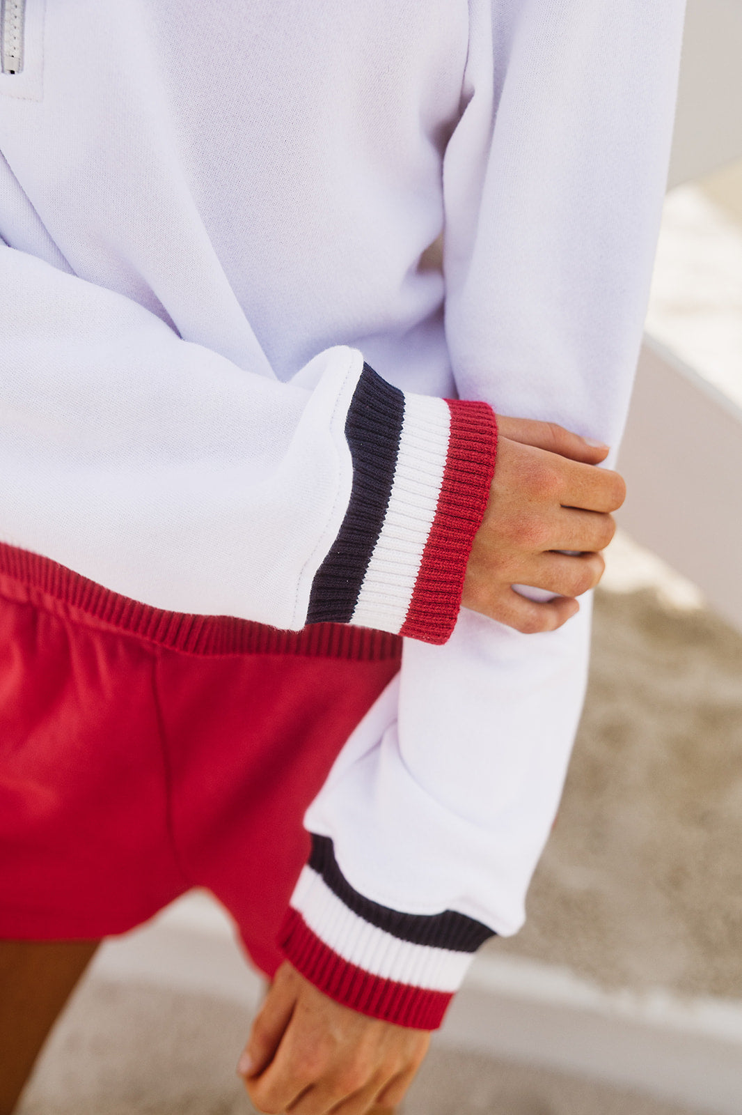 Banded Quarter Zip