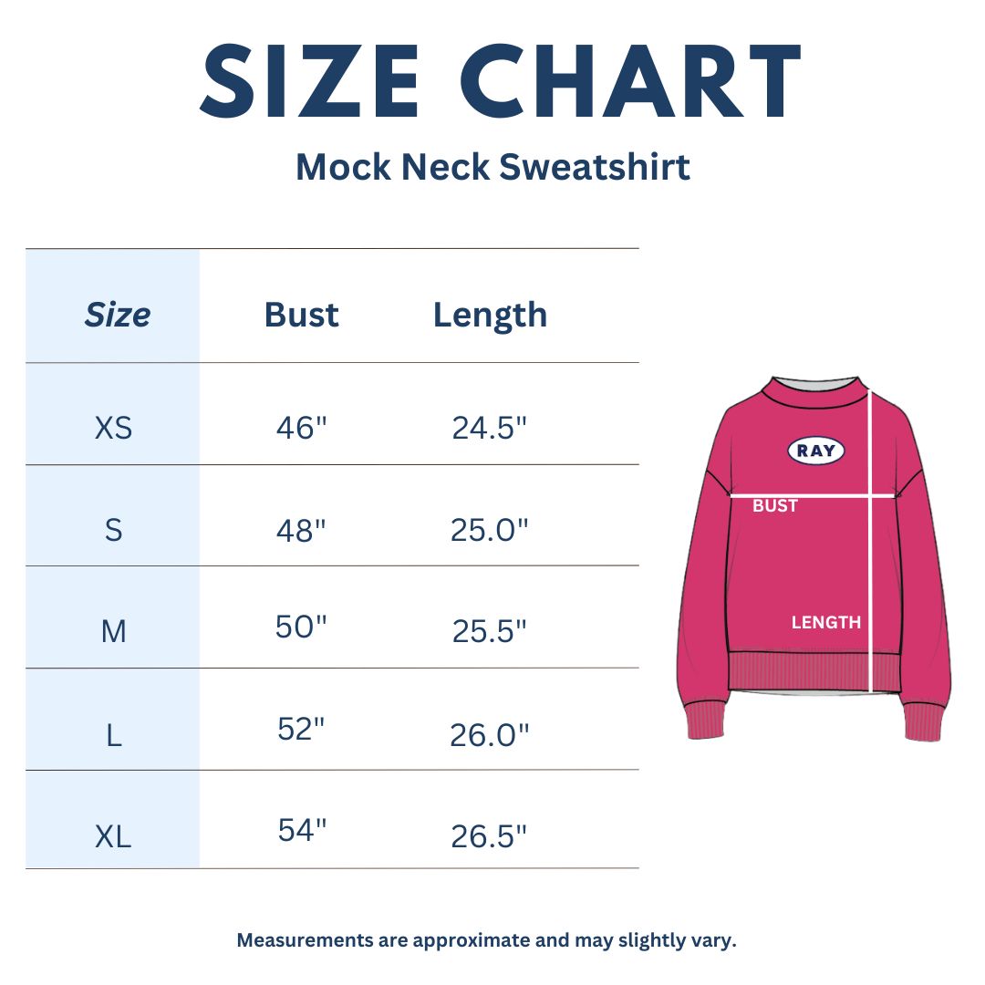 Mock Neck Sweatshirt