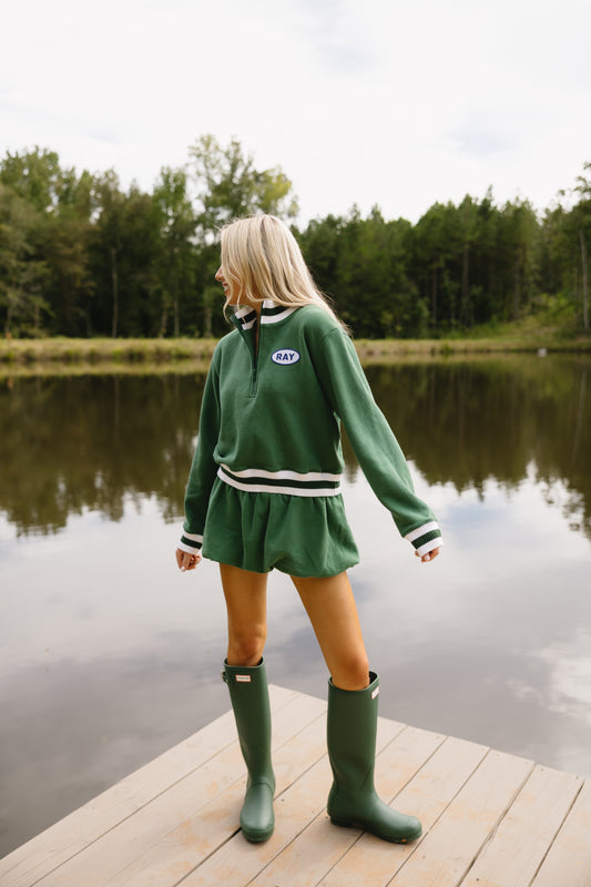 Banded Quarter Zip