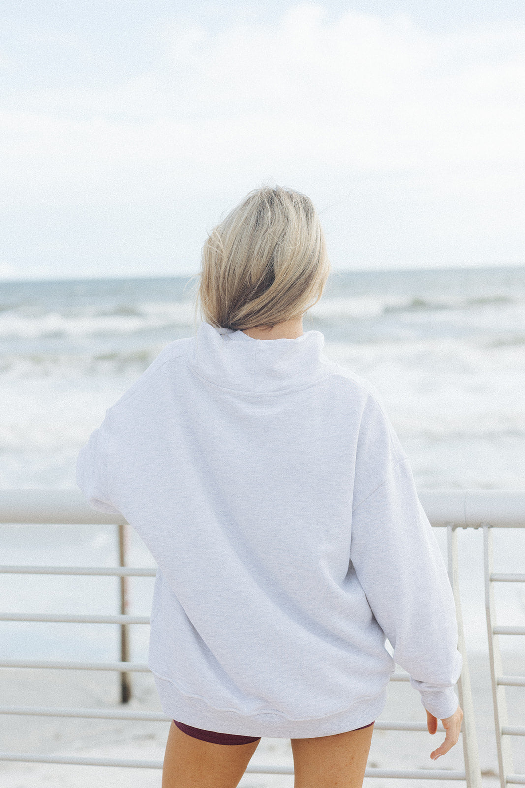 Sport Mock Neck Sweatshirt