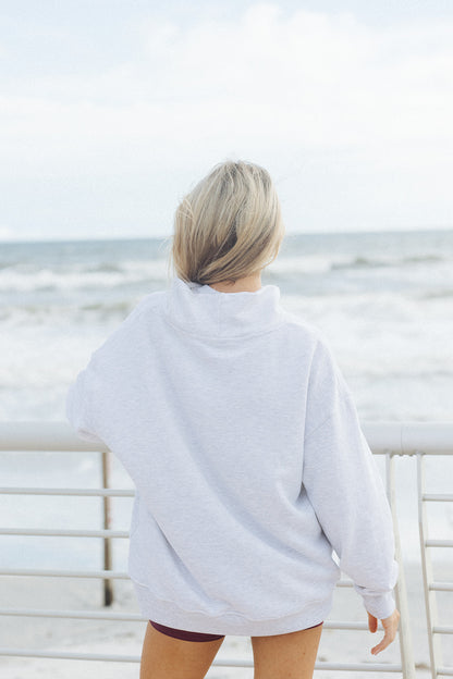 Sport Mock Neck Sweatshirt