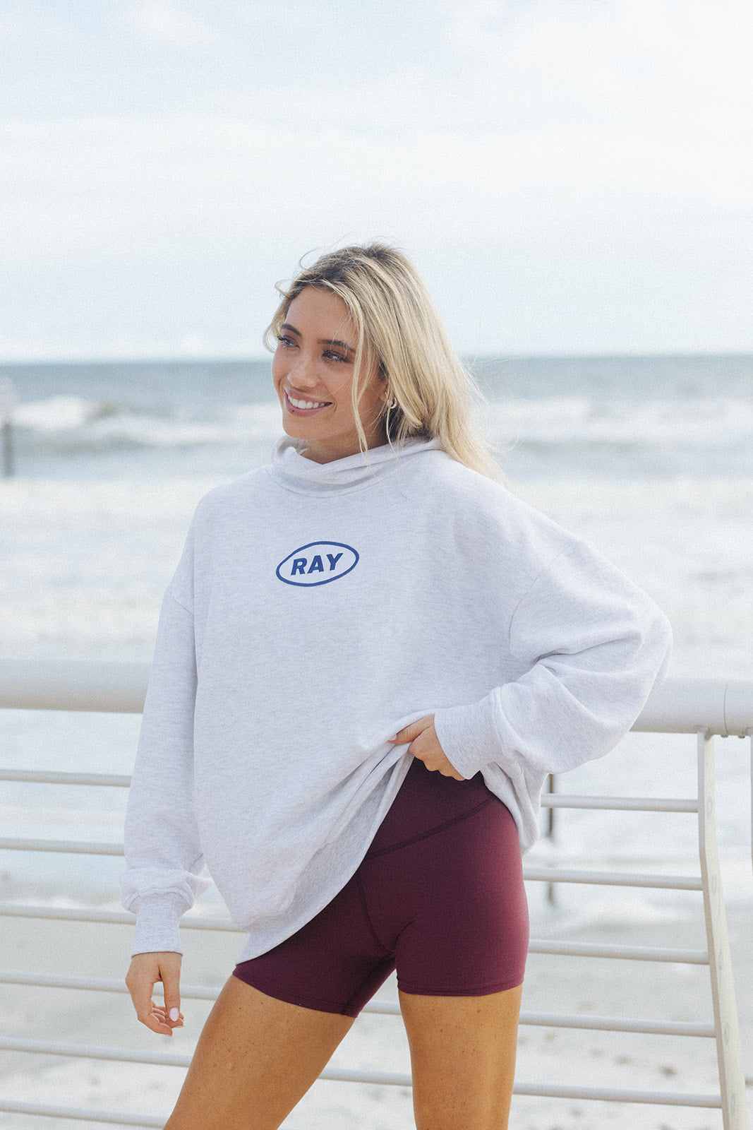 Sport Mock Neck Sweatshirt