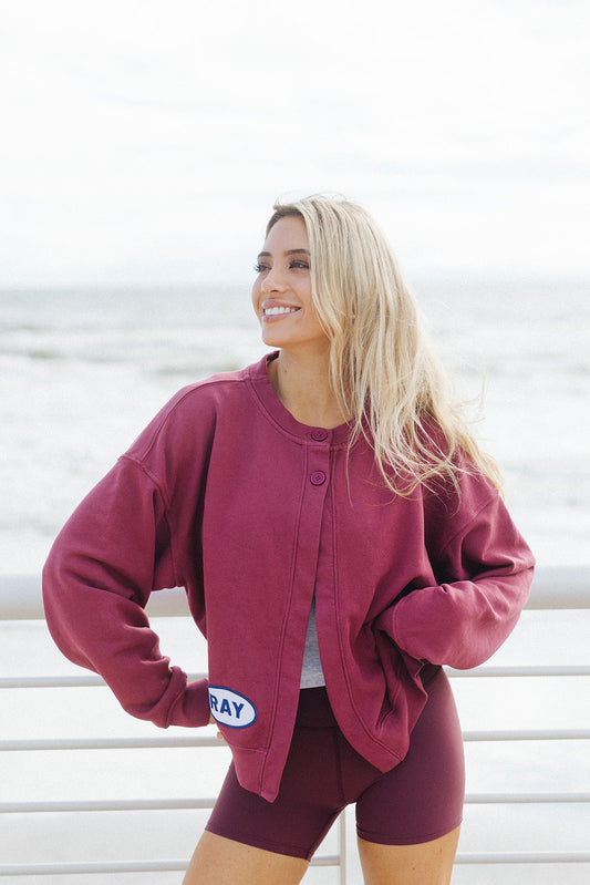 Cardigan Sweatshirt