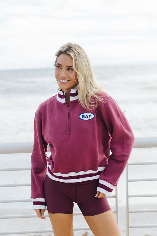 Banded Quarter Zip