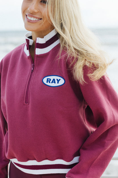 Banded Quarter Zip