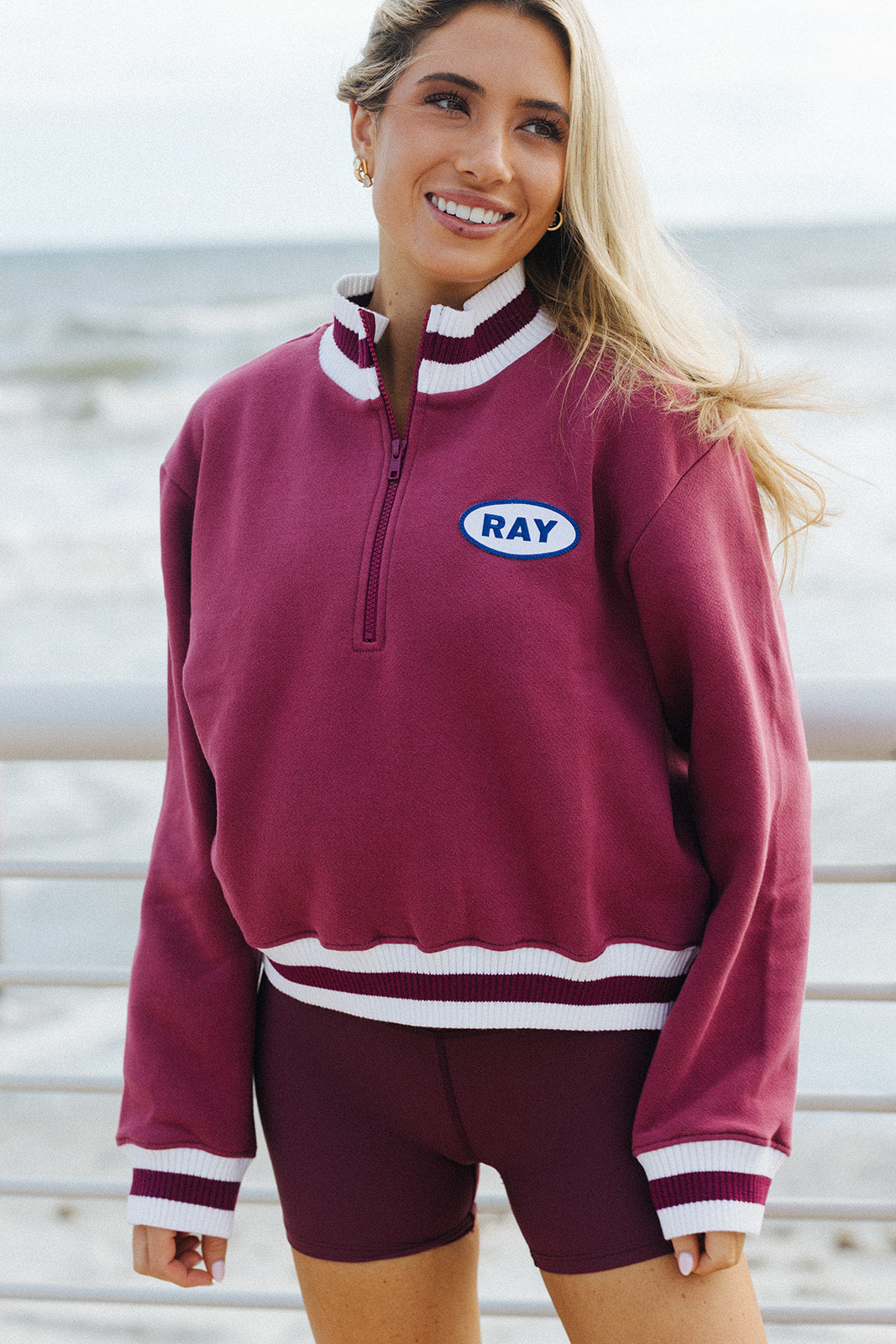 Banded Quarter Zip