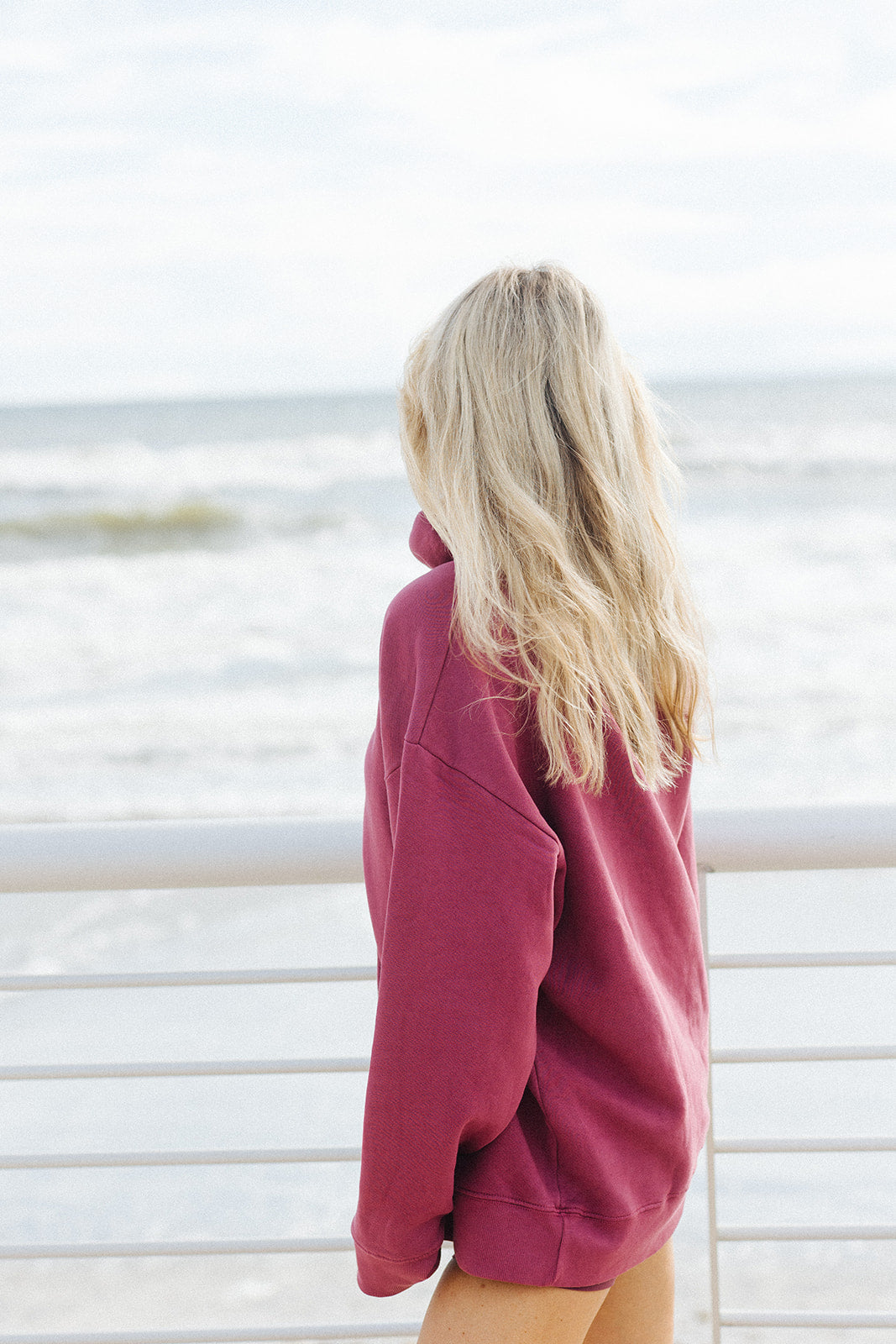 Sport Mock Neck Sweatshirt