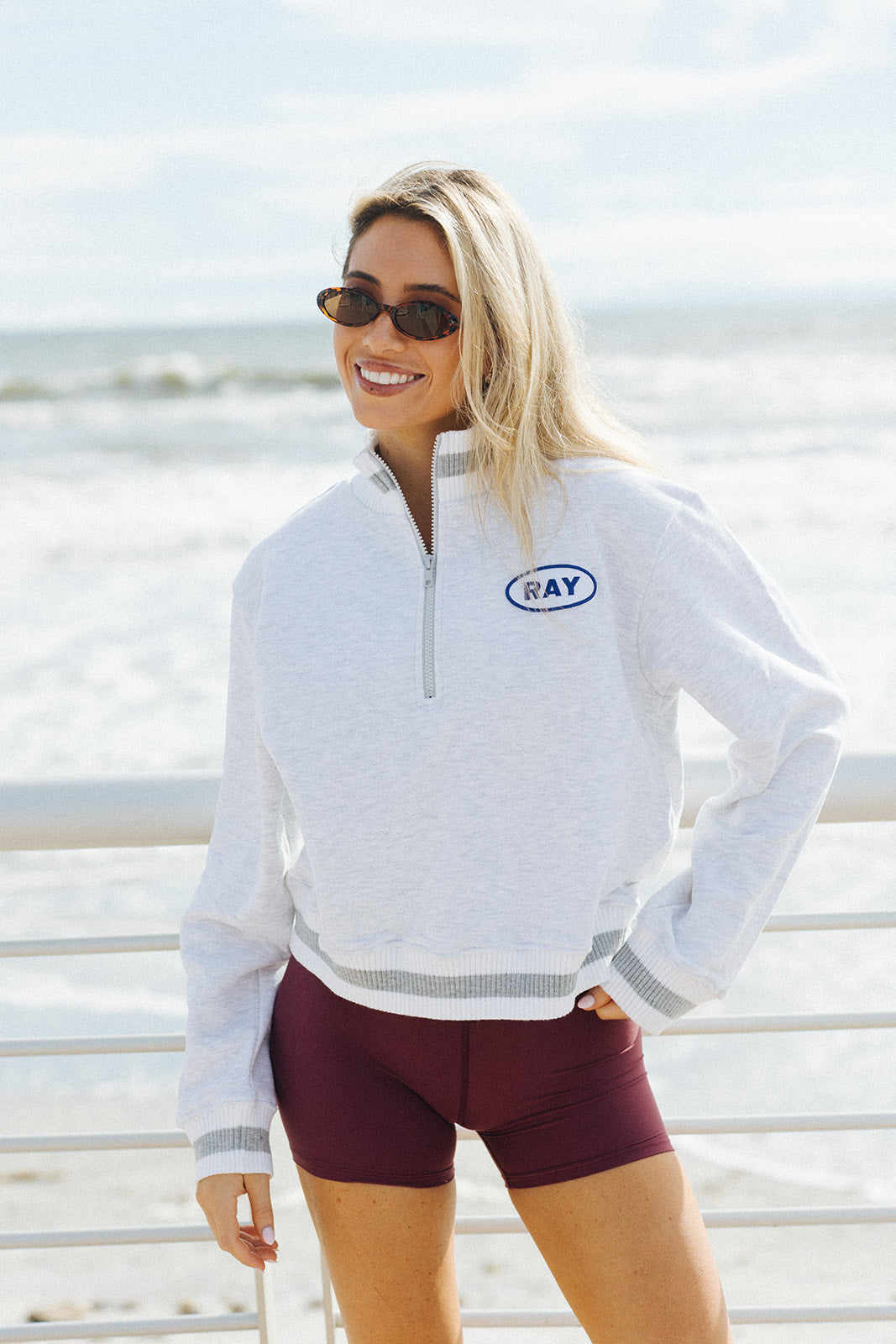 Banded Quarter Zip