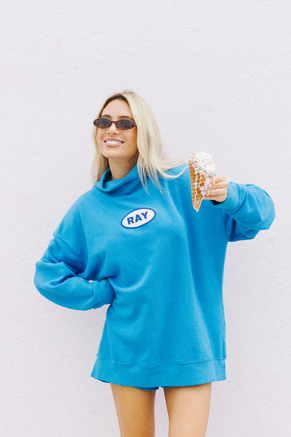 Sport Mock Neck Sweatshirt