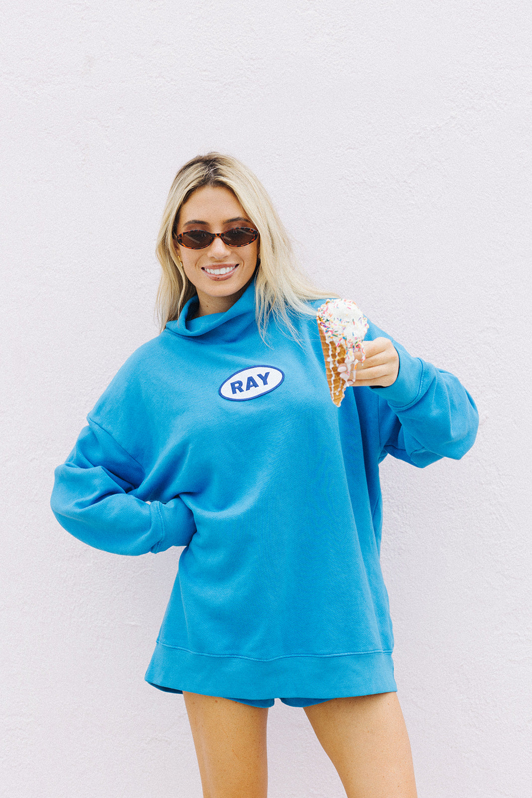 Sport Mock Neck Sweatshirt